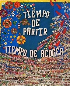 cartel viii jornadas tiempo de acoger tiempo de partir